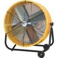 Maxx Air MaxxAir BF24TF Tilt Fan, 1750 to 3200 cfm, 120 V, Yellow BF24TFRED